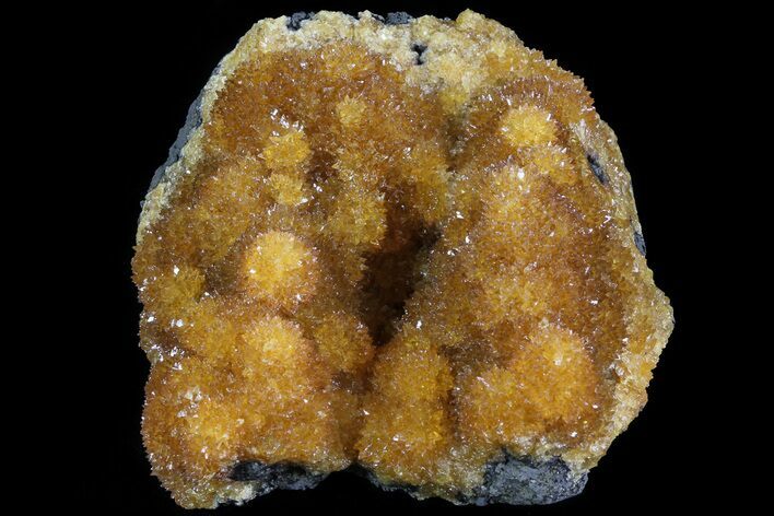 Intense Orange Calcite Crystals - Poland #80235